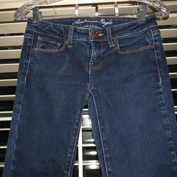 AMERICAN EAGLE Skinny Stretch Jeans Size 2 Regular - Picture 2 of 6